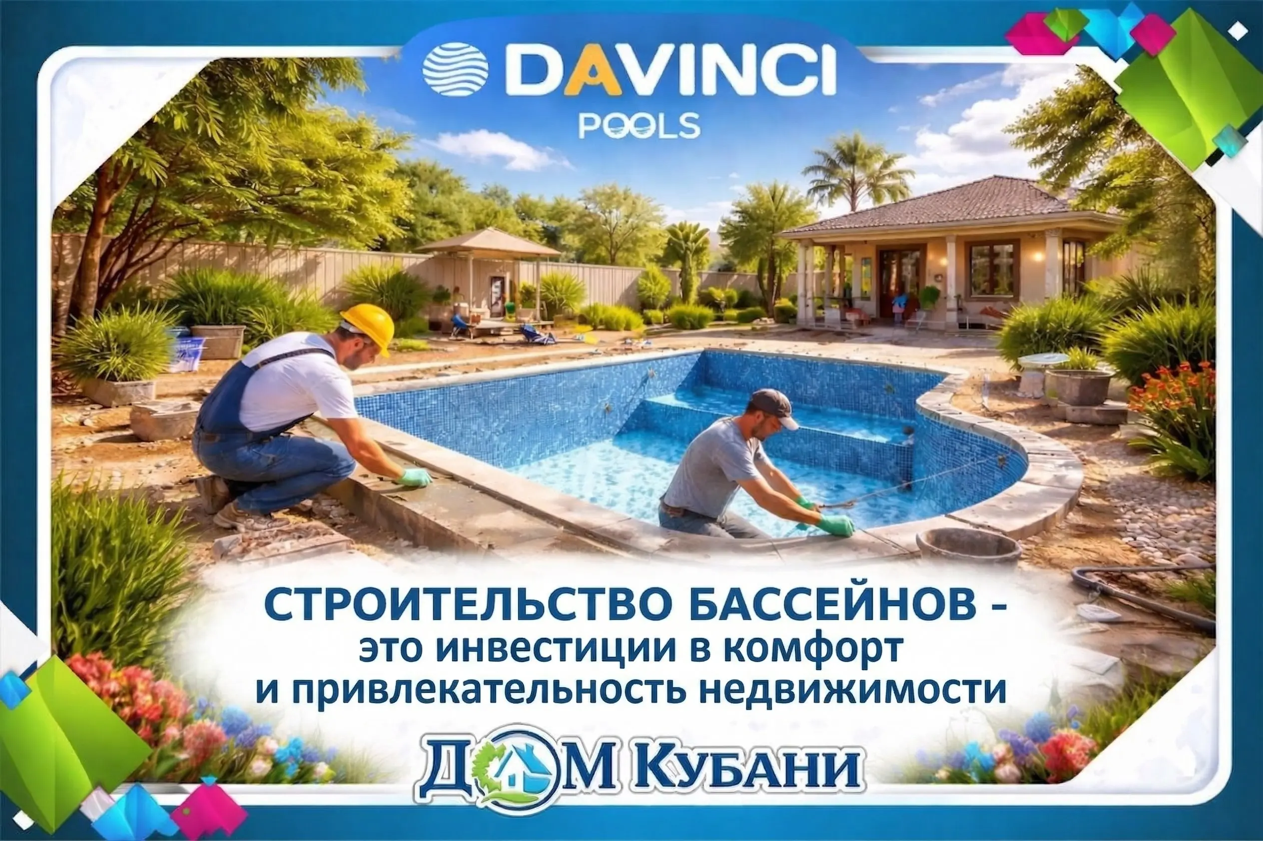 Строительство бассейнов в Сочи