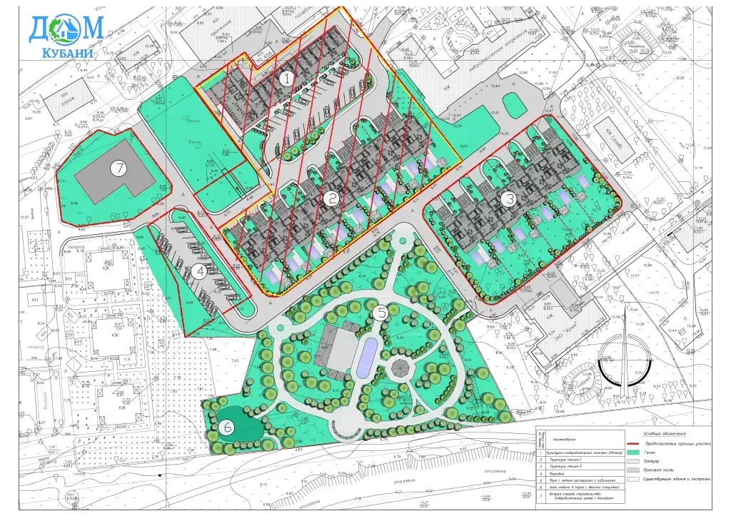 Комплекс строений 100м от моря