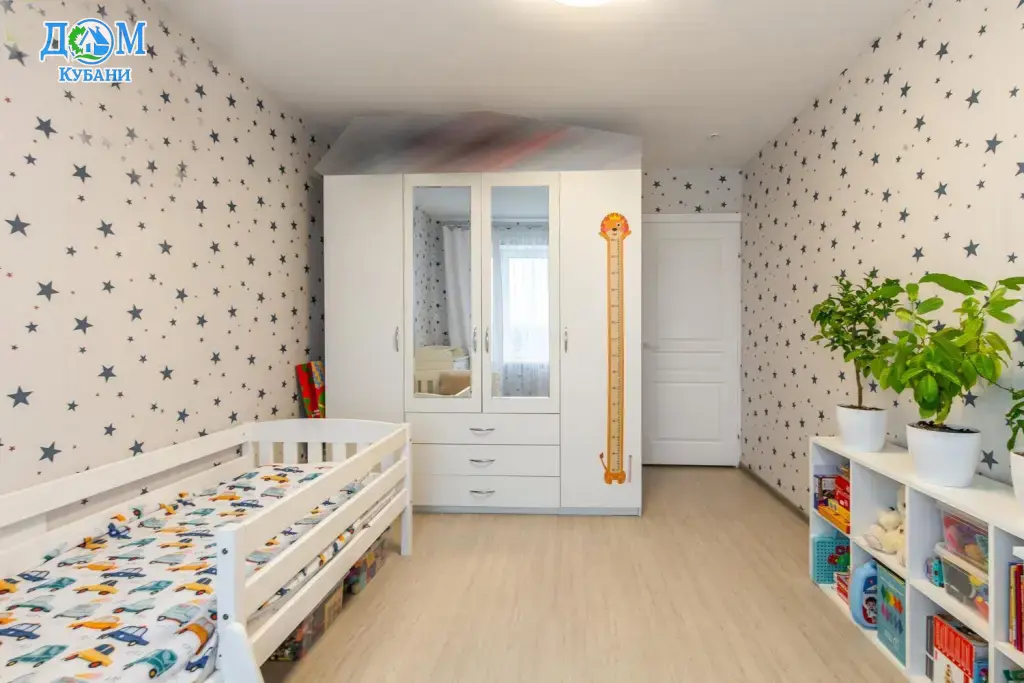 Квартира на длительный срок 61.1 м²,