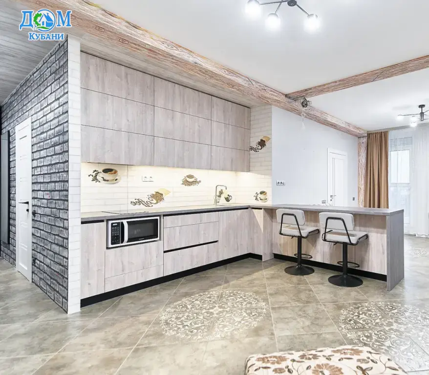 Квартира на длительный срок 49.7 м²,