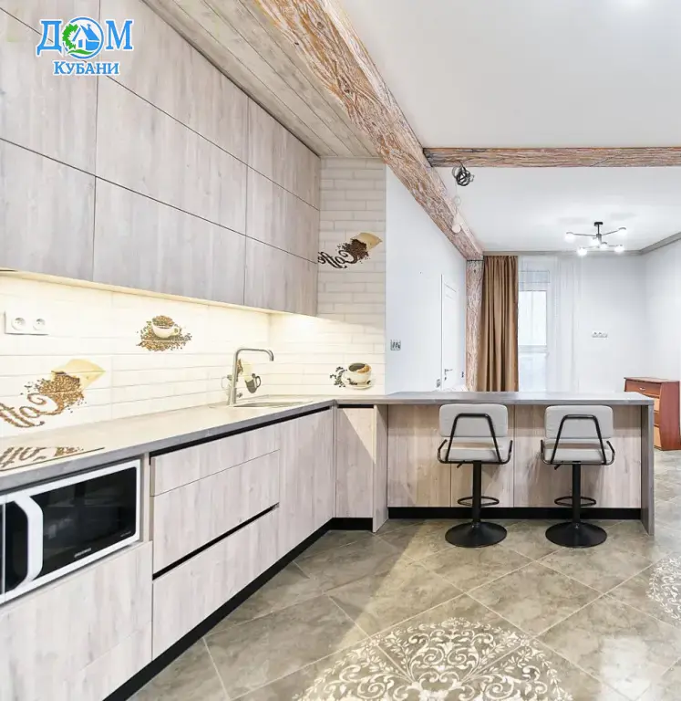 Квартира на длительный срок 49.7 м²,