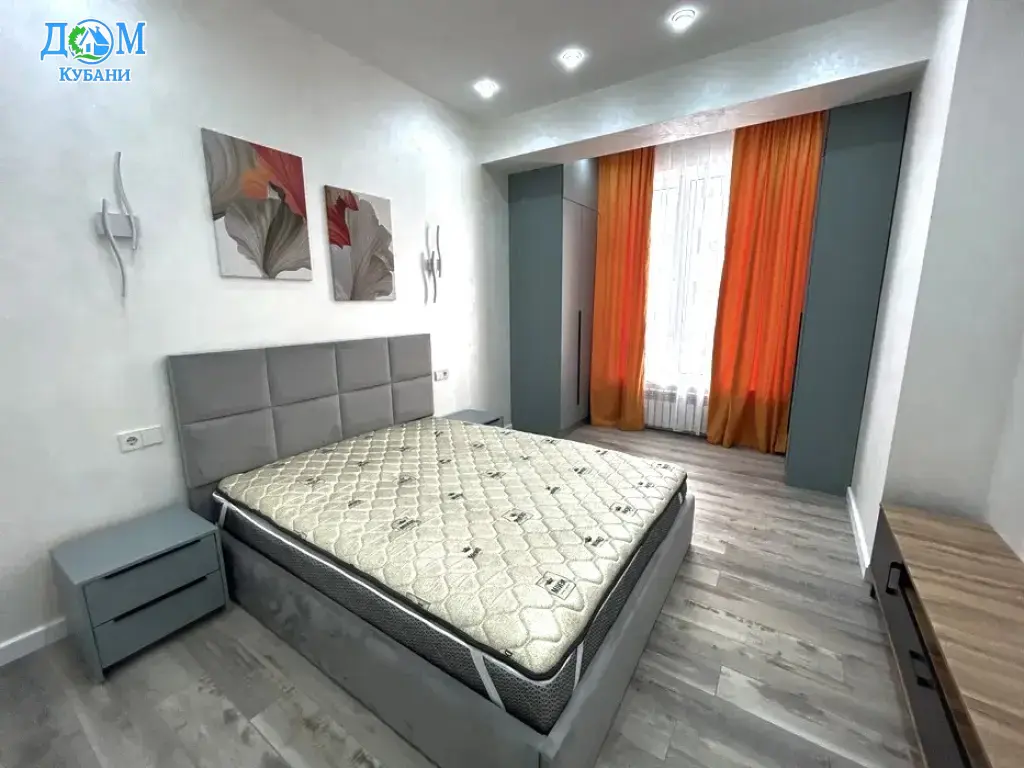 Квартира на длительный срок 59.8 м²,