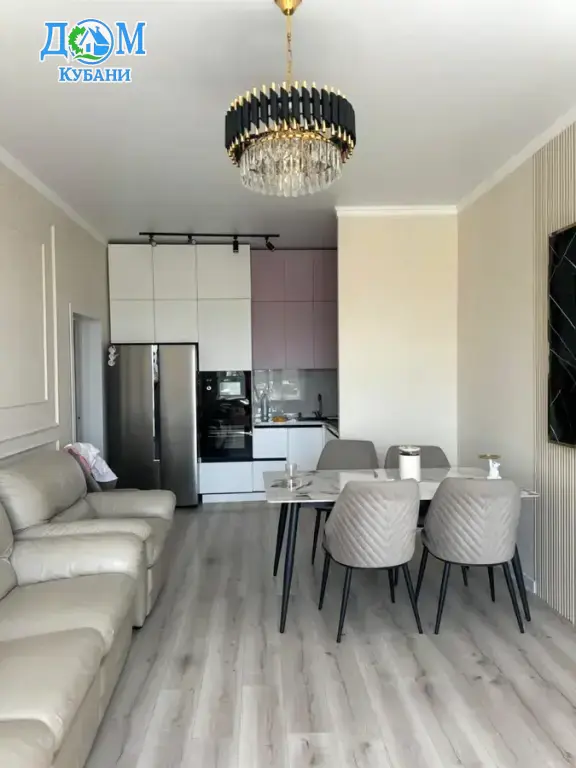 Квартира на длительный срок 60.3 м²,