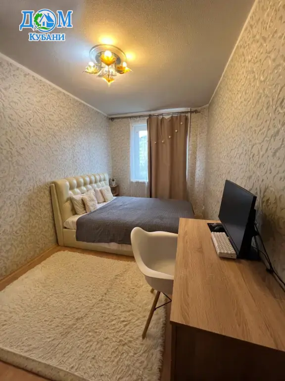 Квартира на длительный срок 55.6 м²,