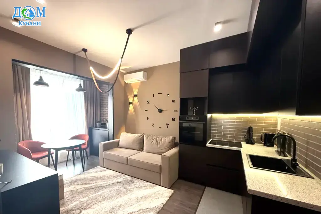 Квартира на длительный срок 29 м²,