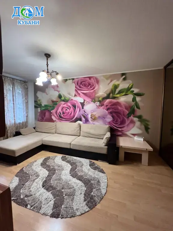 Квартира на длительный срок 55.6 м²,