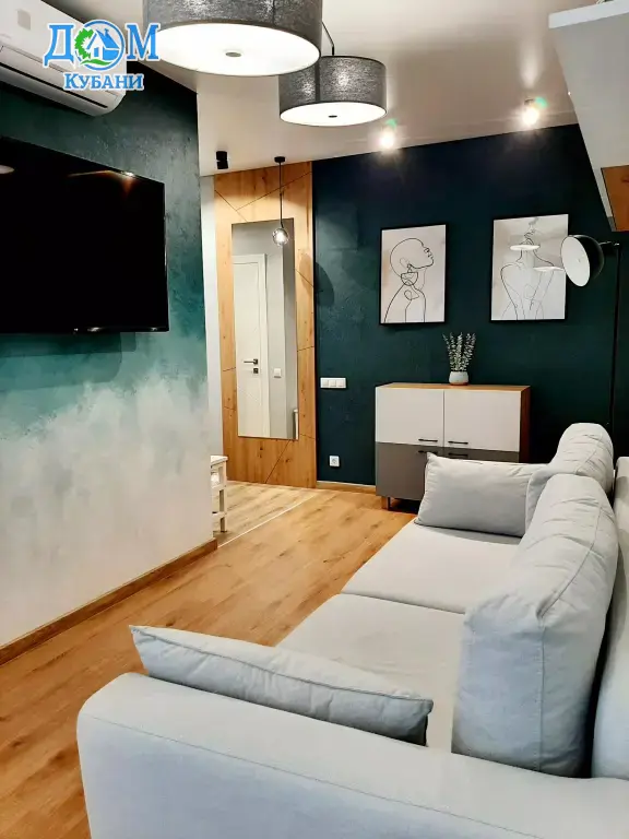 Квартира на длительный срок 44.1 м²,