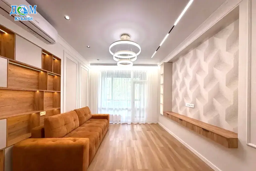 Квартира на длительный срок 50.2 м²,