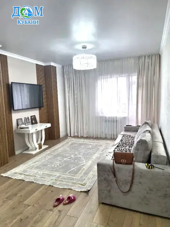 Квартира на длительный срок 65.3 м²,