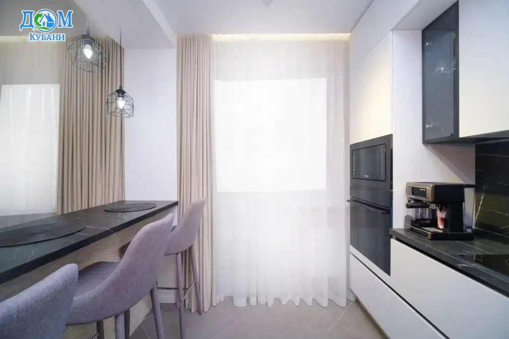 Квартира на длительный срок 47.4 м²,