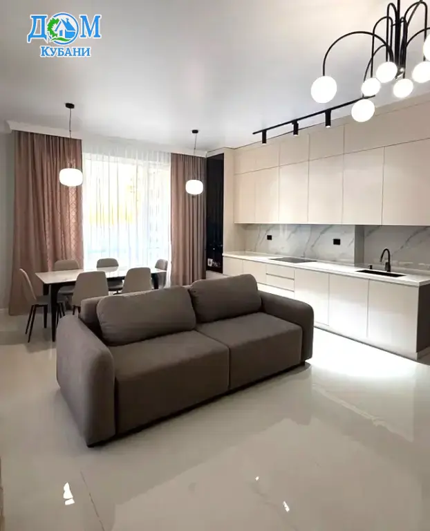 Квартира на длительный срок 40.2 м²,