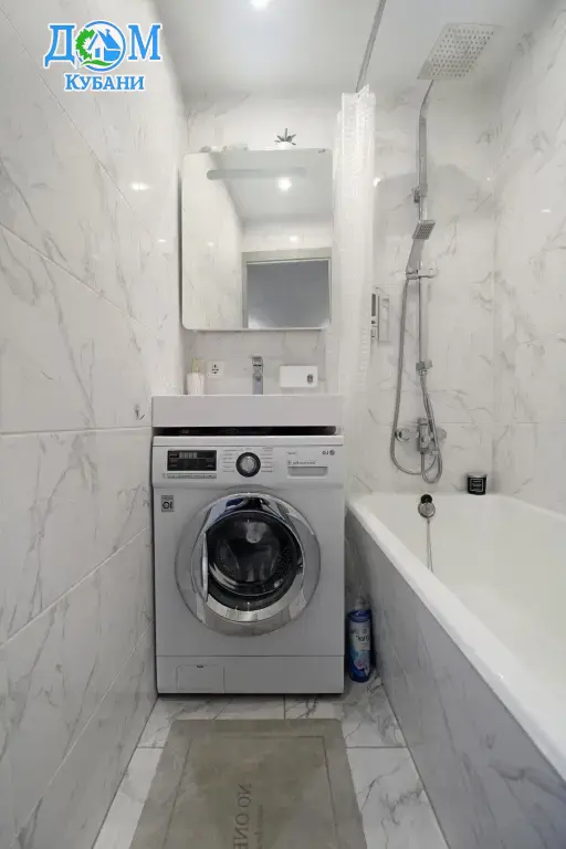 Квартира на длительный срок 56.3 м²,