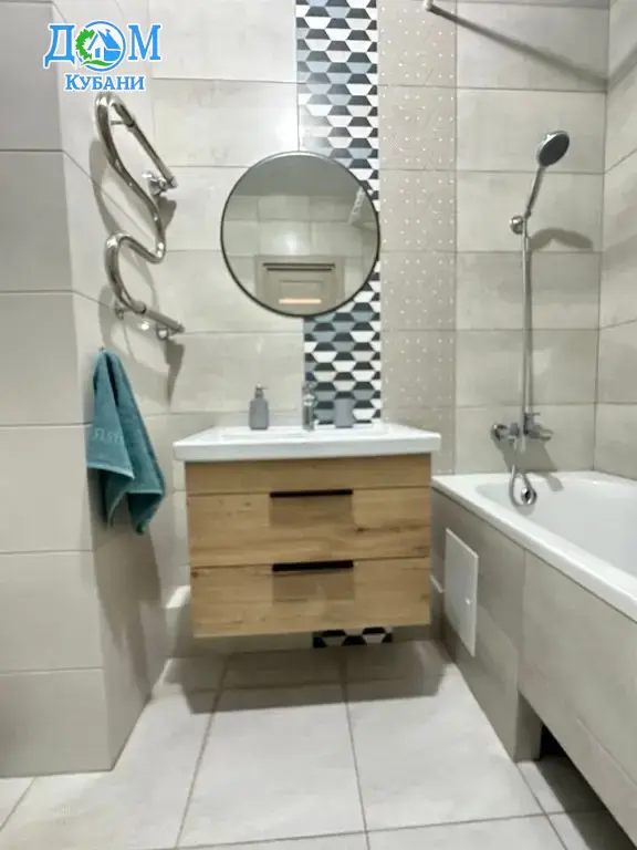 Квартира на длительный срок 65.3 м²,