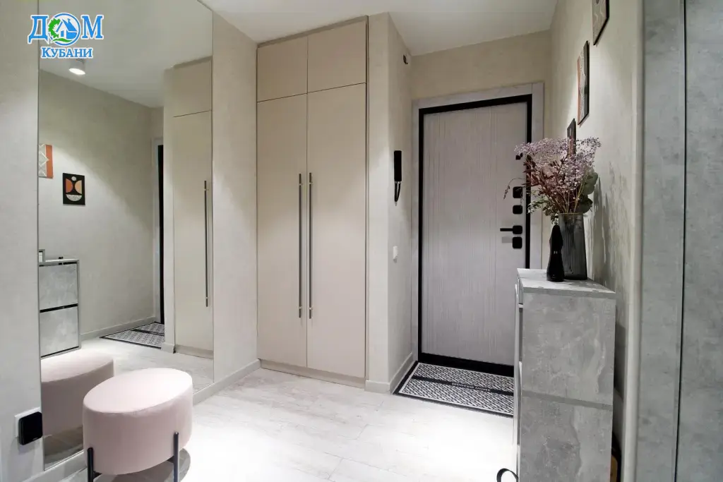 Квартира на длительный срок 56.3 м²,