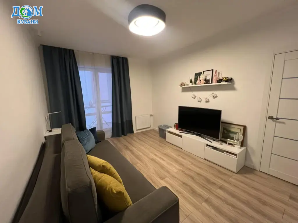 Квартира на длительный срок 33.4 м²,