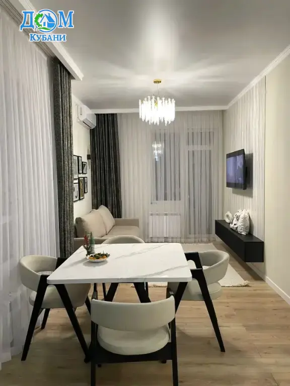 Квартира на длительный срок 33.9 м²,