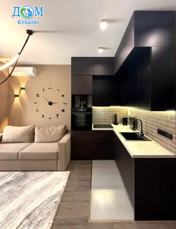 Квартира на длительный срок 29 м²,