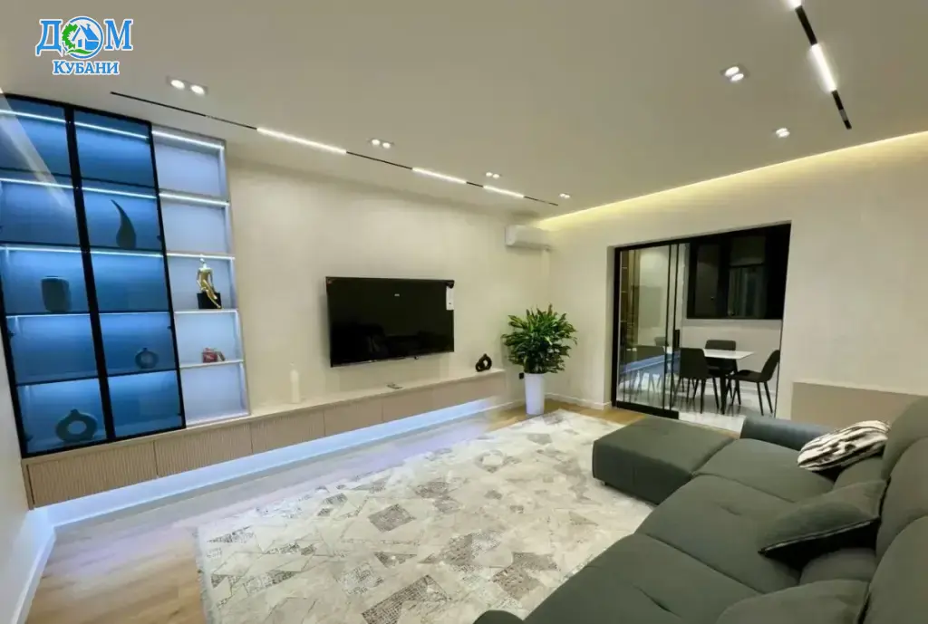 Квартира на длительный срок 60.6 м²,